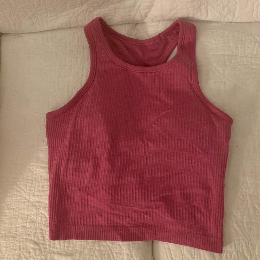 Ebb to Street Cropped Racerback Tank Top